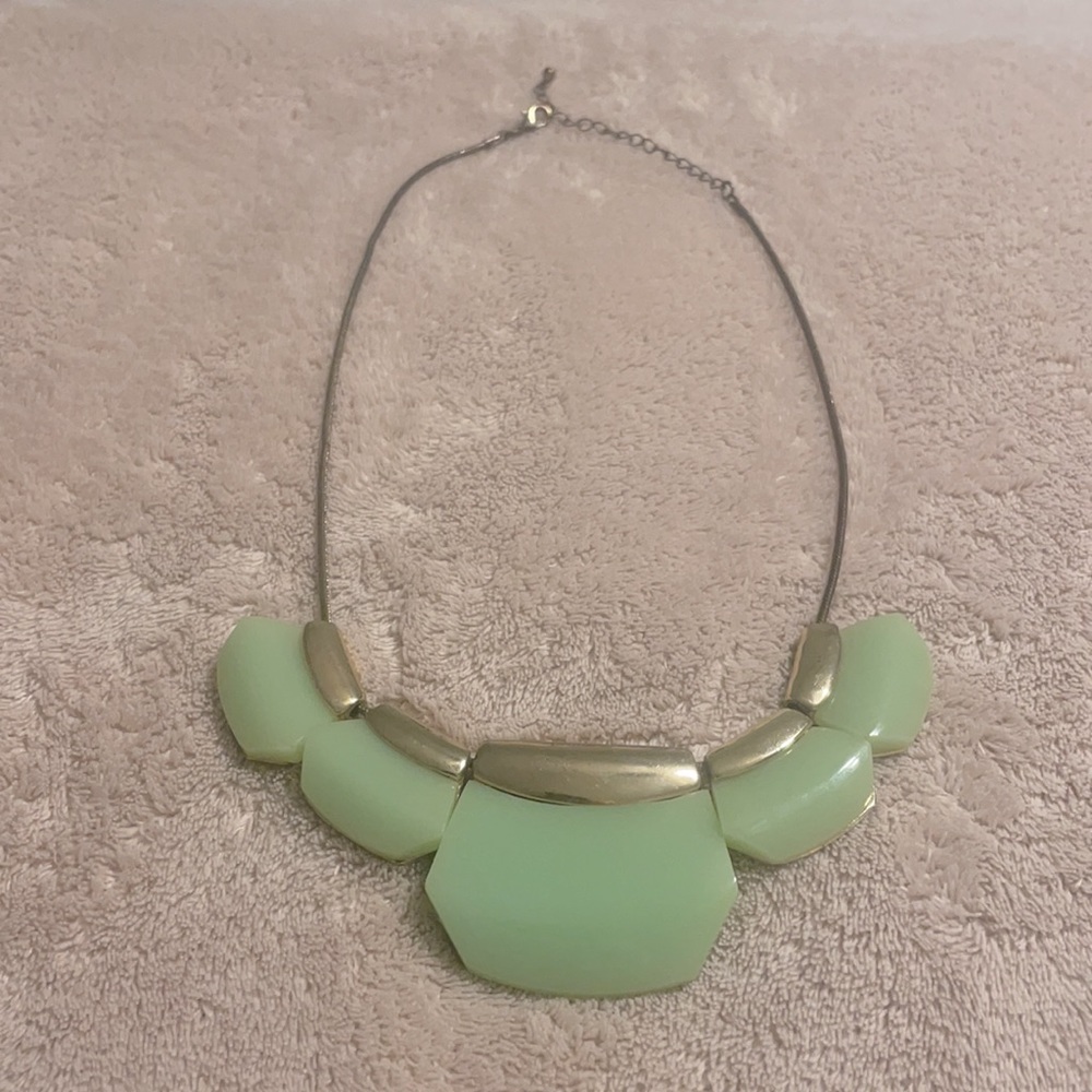 Boutique Teal Necklace • Adjustable chain length from 18-21 inches